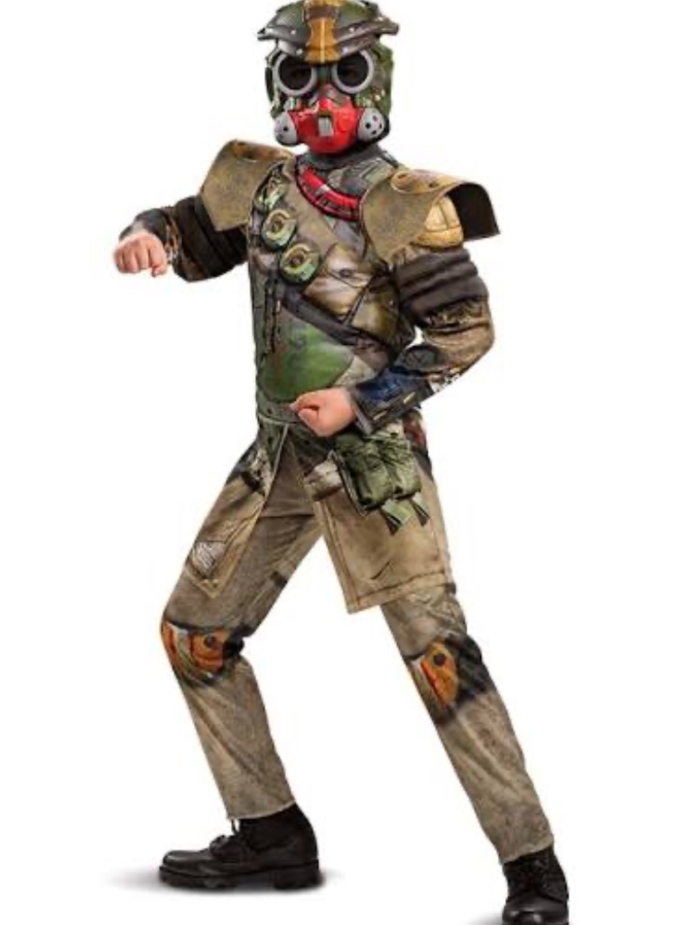 BRAND NEW boy apex legends bloodhound halloween costume size M 7-8 & L 10-12